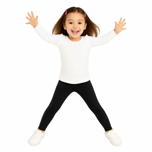 Calça Legging Térmica Kamylus Feminina Infantil Malha Chapelco Thermo 1/3