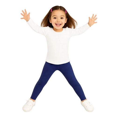 Calça Legging Térmica Kamylus Feminina Infantil Malha Chapelco Thermo 1/3