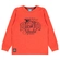 Camiseta Manga Longa Kamylus Masculina Infantil Dino Meia Malha Mesclada 4/10 - 4650-ABOBORA