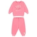Conjunto Kamylus Feminino Infantil Blusão Dog Com Calça Jogger Moletinho 1/3 - 4350-ROSA FLAMINGO