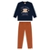 Conjunto Kamylus Feminino Infantil Blusão Ursinhas Friends Com Calça Legging Molecotton 4/10 - 3790-marinho novo
