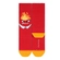 Meia Cano Longo Lupo Kids Infantil Unissex Disney Divertida Mente 2 Em Algodão - 5650-VERMELHO