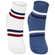 Kit 2 Pares Meias Cano Curto Lupo Kids Masculino Infantil Em Algodão - 0900-BCO