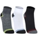 Kit 3 Pares Meias Lupo Kids Masculino Infantil em Algodão - 0926-BCO/MESCLA/PTO