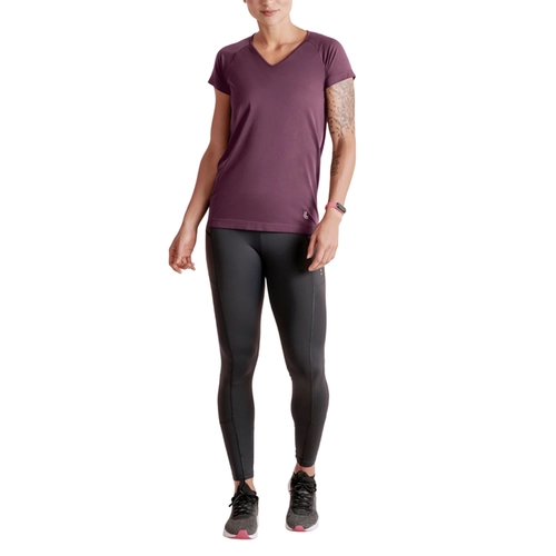 Camiseta T-Shirt Esportiva Lupo Feminina Adulto Gova V Comfortable Poliamida