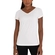 Camiseta T-Shirt Esportiva Lupo Feminina Adulto Gova V Comfortable Poliamida - 1110-BRANCA