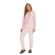 Pijama Manga Longa Danka Feminino Adulto Lua Em Fleece - rosa-rosa