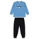 Conjunto Kamylus Masculino Infantil Blusão Gamer E Calça Jogger Moletom Penteado 4/10 - 3520-AZUL
