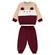 Conjunto Kamylus Masculino Bebê Blusão Ursinho Com Orelhinhas Calça Jogger Moletom Penteado - 2200-BEGE AREIA