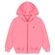 Jaqueta Com Capuz Kamylus Feminino Infantil Moletom Algodão 4/10 - 4350-ROSA FLAMINGO