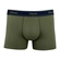 Cueca Boxer Mash Adulto Basic Em Cotton - VD07-VERDE MILITAR MEDIO