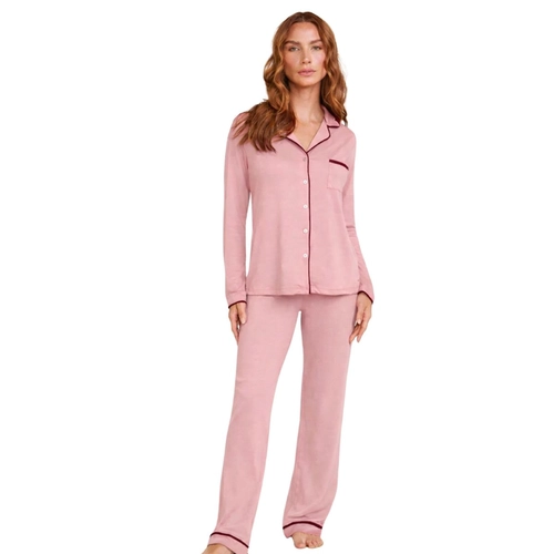 Pijama Manga Longa Americano Hope Feminino Adulto Em Viscose Flora