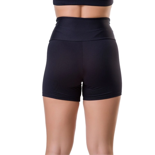Short Fitness Elite Feminino Adulto Com Proteção UV50+ Em Microfibra