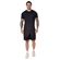 Camiseta Fitness Térmica Elite Masculino Adulto Pet Thermo Em Microfibra - PRETO-PRETO