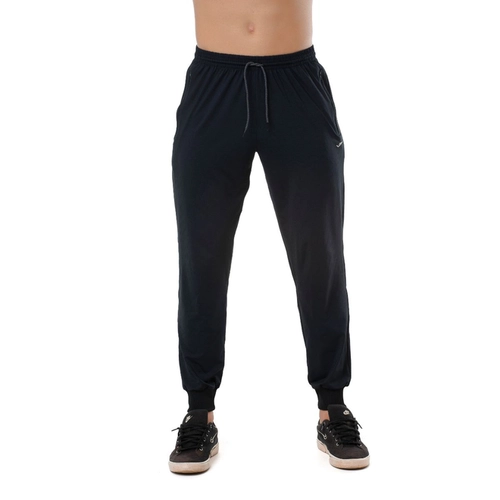 Calça Fitness Elite Masculina Adulto Com Zíper Em Microfibra
