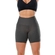 Bermuda Fitness Elite Adulto Feminina Com Bolsos Laterais Em Microfibra - GRA-GRAFITE
