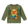 Camiseta Manga Longa Kyly Bebê Masculina Ursinho Em Algodão - 700031-VERDEMATA