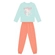 Conjunto Brandili Meninas Infantil Blusão e Calça Jogger Gatinho Glitter Algodão 4/10 - 1530-Azul Claro