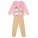Conjunto Brandili Meninas Infantil Blusão e Calça Jogger Ursinho Glitter Algodão 1/3 - 1469-MOUSSE