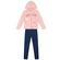 Conjunto Brandili Feminino Juvenil Jaqueta e Calça Legging Algodão 12/16 - 2539-ROSA SMOOTHIE
