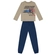 Conjunto Brandili Meninos Infantil Blusão e Calça Jogger Carro Algodão 4/10 - 2596-Cerâmica