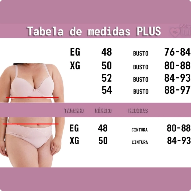 Tabela de Medidas