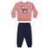 Conjunto Elian Feminino Infantil Blusão Estampa Fofa e Calça Em Moletom Felpado 4/8 - 4118-ROSA BLUSH
