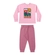 Conjunto Elian Feminino Infantil Blusão Estampado e Calça Em Moletom Felpado 4/8 - 4059-ROSINHA