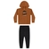Conjunto Elian Masculino Infantil Blusão Ondas e Calça Em Moletom Felpado 4/8 - 8041-TERRACOTA