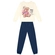 Conjunto Brandili Meninas Infantil Blusão e Calça Jogger Ursinho Algodão 4/10 - 2579-OFF WHITE