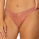 Calcinha Tanga Valisere Transparente Em Renda Essencial Leve - 93-ROSE