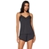 Pijama Short Doll Valisere Alças Finas Viscose Essencial Leve - 319-CINZA GRAF