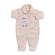 Macacão Manga Longa Petutinha Feminino Bebê Soft Peluciado - ROSA CLARO-ROSA CLARO