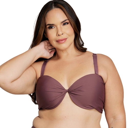 Sutiã Tomara Que Caia Nayane Adulto Plus Size Alta Sustentação Em Microfibra