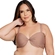 Sutiã Tomara Que Caia Nayane Adulto Plus Size Alta Sustentação Em Microfibra - 3-CHOCOLATE