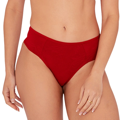 Calcinha Tanga Nayane Laterais Duplas Com Textura Em Microfibra