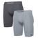 Kit 2 Bermudas Térmicas Torp Masculina Microfibra Sem Costura - 9075-CHUMBO/PLATINA