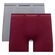 Kit 2 Cuecas Boxer Torp Adulto Microfibra Sem Costura - 9076-PLATINA/CABERNET