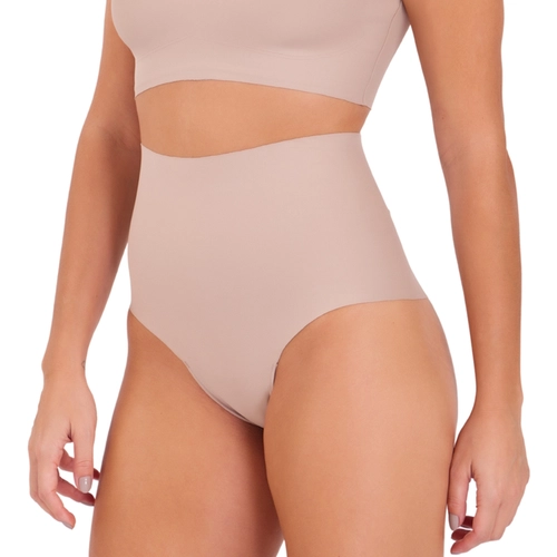 Calcinha Fio Dental Dilady Hot Pant Cintura Alta Em Microfibra