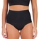 Calcinha Fio Dental Dilady Hot Pant Cintura Alta Em Microfibra - 012-PRETO