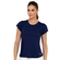 Camiseta Fitness Nay Sport Adulto Feminino Manga Curta Dry Fit - 122-MARINHO