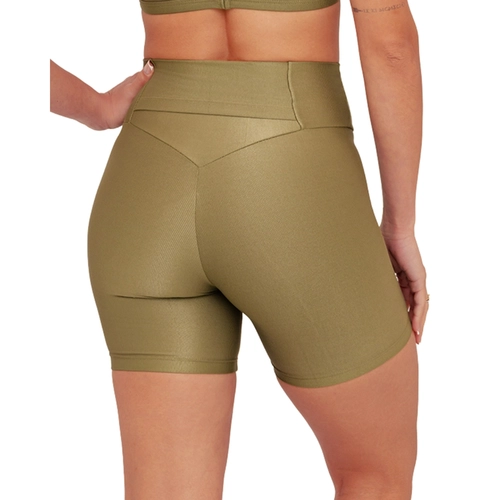 Bermuda Nay Sport Adulto Feminino Biker Em Microfibra