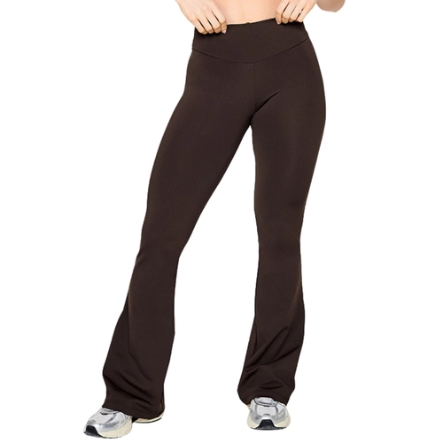 Calça Flare Nay Sport Adulto Feminino Matte Em Microfibra