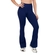 Calça Flare Nay Sport Adulto Feminino Matte Em Microfibra - 122-MARINHO