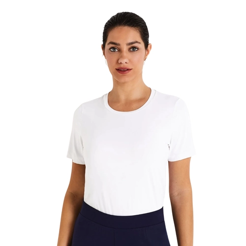 Camiseta Manga Curta Liz Adulto Feminina Oxigênio Em Microfibra