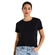 Camiseta Manga Curta Liz Adulto Feminina Oxigênio Em Microfibra - 071-PRETO