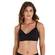 Sutiã Sutop Liz Adulto Harmony Mix Com Bojo Sem Aro Em Microfibra - 381-SUPER BLACK