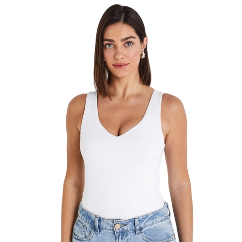 Camiseta Regata Liz Adulto Feminino Com Bojo Embutido