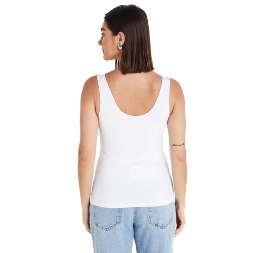 Camiseta Regata Liz Adulto Feminino Com Bojo Embutido