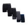 Kit 4 Cuecas Boxer Torp Adulto Sem Costura Daily De Microfibra - 924-PTO/CHUMBO/MARINHO